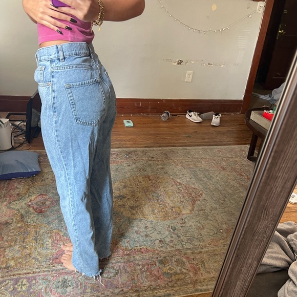 Pacsun High Rise Straight Jeans - Picture 2 of 3
